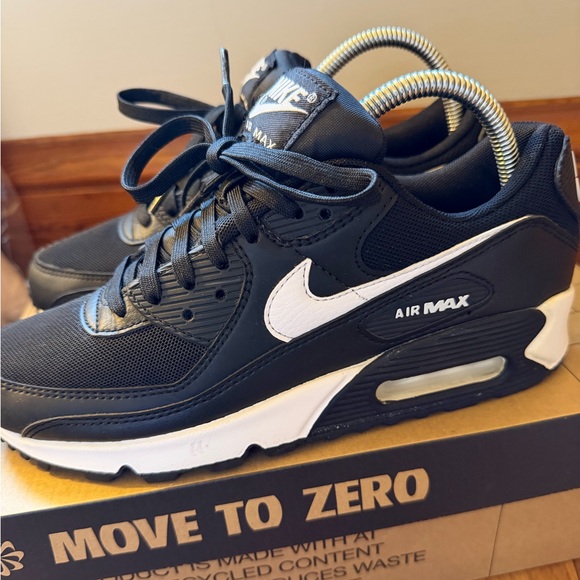 Nike Shoes - Nike Air Max 90 Women’s 8.5 Black and White DH8010002 Super Clean!